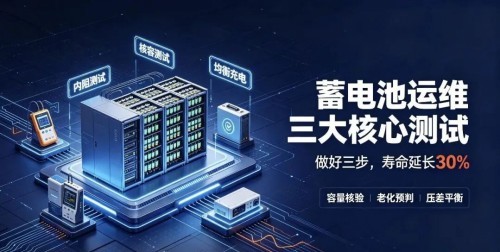 机房蓄电池运维三大核心测试